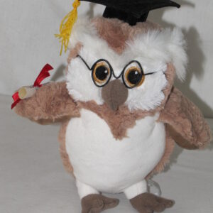 GRAD OWL w/ GLASSES